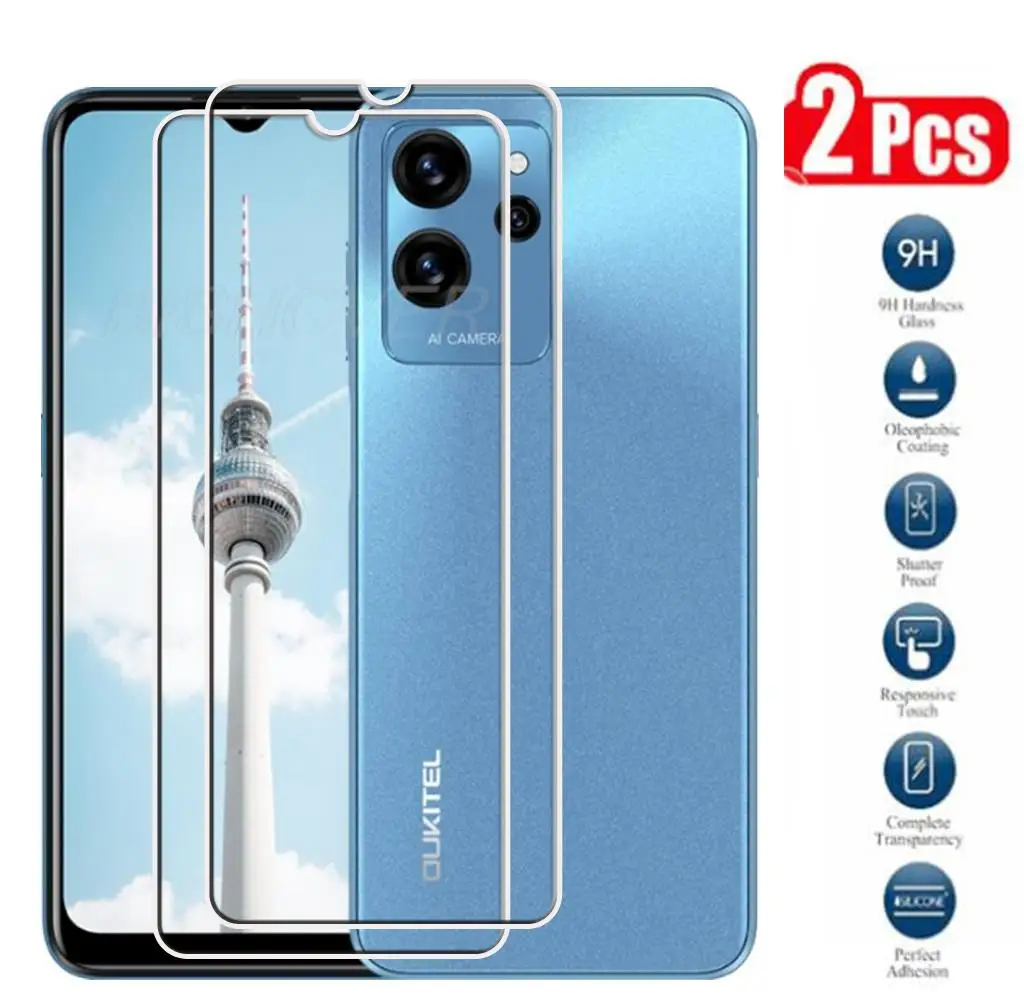 

Tempered Glass For Oukitel C32 6.52" 2023 Protective Film Explosion-proof Screen Protector On OukitelC32 Phone Glass