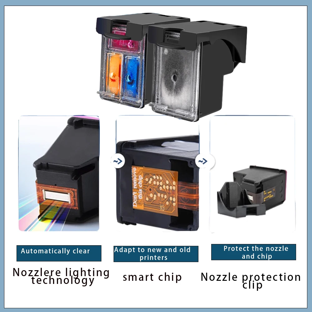 Фото Совместимый чернильный картридж Vilaxh PG245 CL246 XL для принтеров Canon Pixma MX490 MX492 MG2420 MG2520 MG2522, серия PG CL 245 246 №3