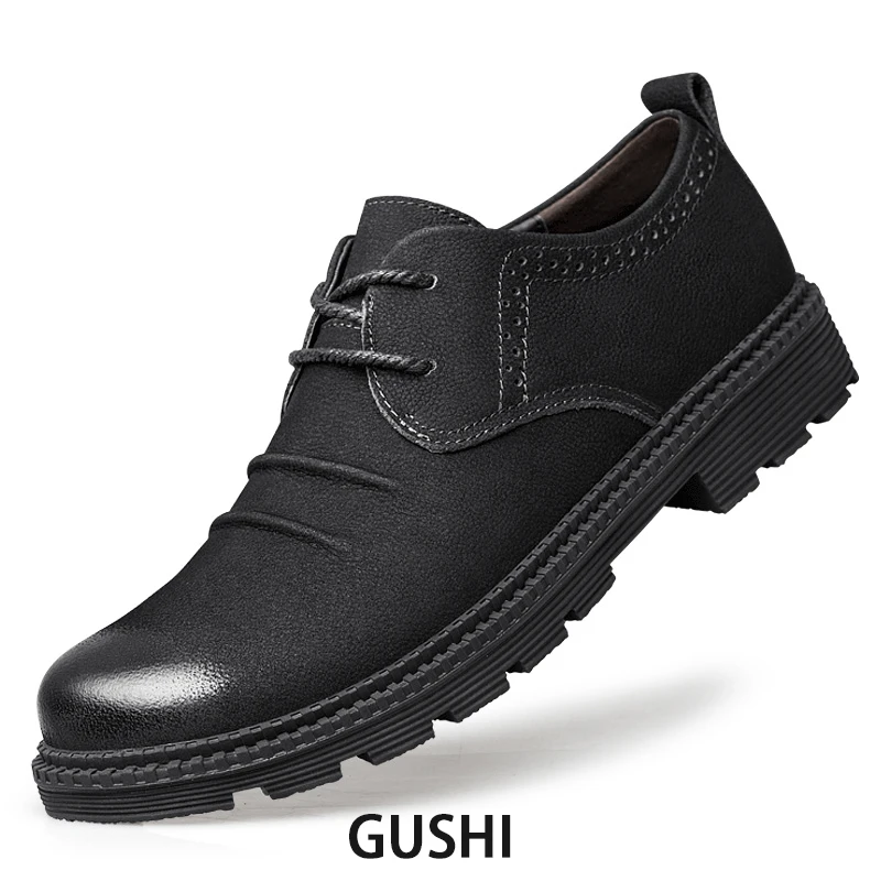 

Top Quality Casual Shoes Men Genuine Leather Lace Up Sneakers Spring Autumn Fashion Elegant Luxury Classic Zapatos De Hombre