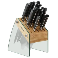 insert knife holder household creative knife toolframe knife holder bamboo kitchen knife storage rack