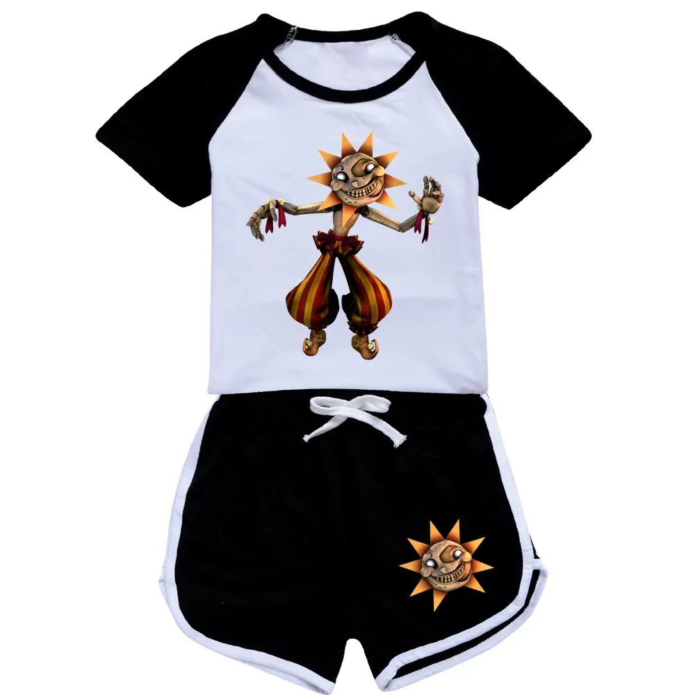 Летние спортивные костюмы для девочек и мальчиков детская спортивная футболка