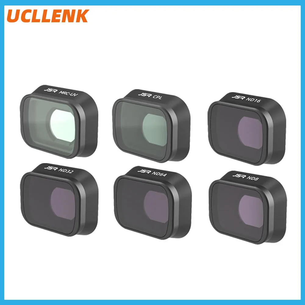 Новые фильтры для объектива камеры DJI Mini 3 Pro MCUV/CPL/ND/PL Drone Оптическое стекло