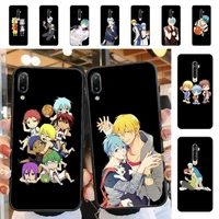 yndfcnb kuroko no basket anime phone case for vivo y91c y11 17 19 17 67 81 oppo a9 2020 realme c3