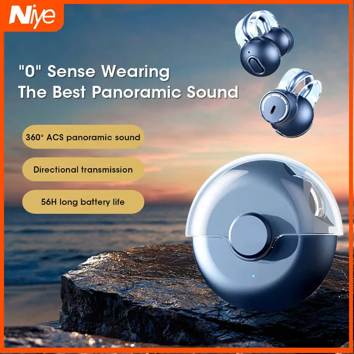 

TWS Bluetooth5.3 Sports Call Headset Not In-ear Wireless Motion Noise Canceling Headset Ultra-long Battery Life Wireless Headset
