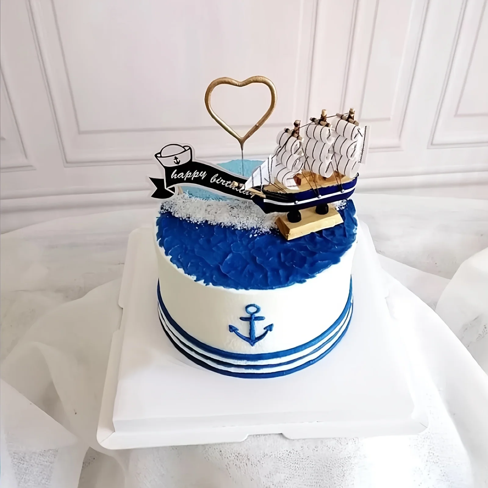 Силиконовые формы для парусника руль пиратская тема форма помадки веревка