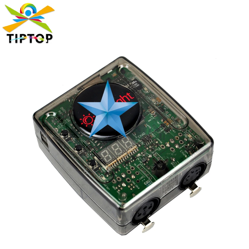 Бесплатная доставка DVC4 GZM Stage DMX512 USB-DMX интерфейс контроллер освещения сцены 1536 каналов SD T флэш-Карта Программное обеспечение для диско-клуба