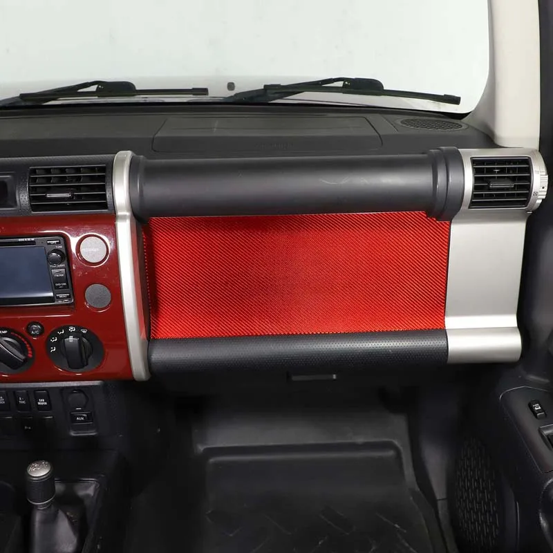 Для Toyota FJ Cruiser 2007-2021 автомобильный кодировщик центральная панель управления наклейка из мягкого углеродного волокна аксессуары для интерьера 1 шт. с левым рулем (art.: 3920cc5ec7cbf) - 3920cc5ec7cbf