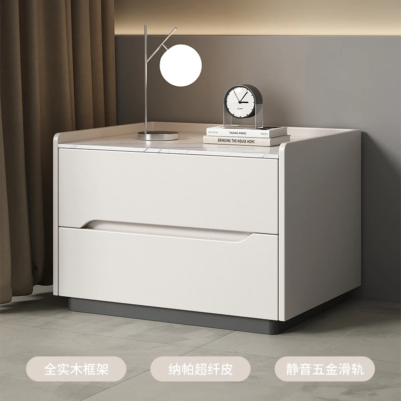 Прикроватный столик деревянная ночная тумбочка шкафы ящики для спальни