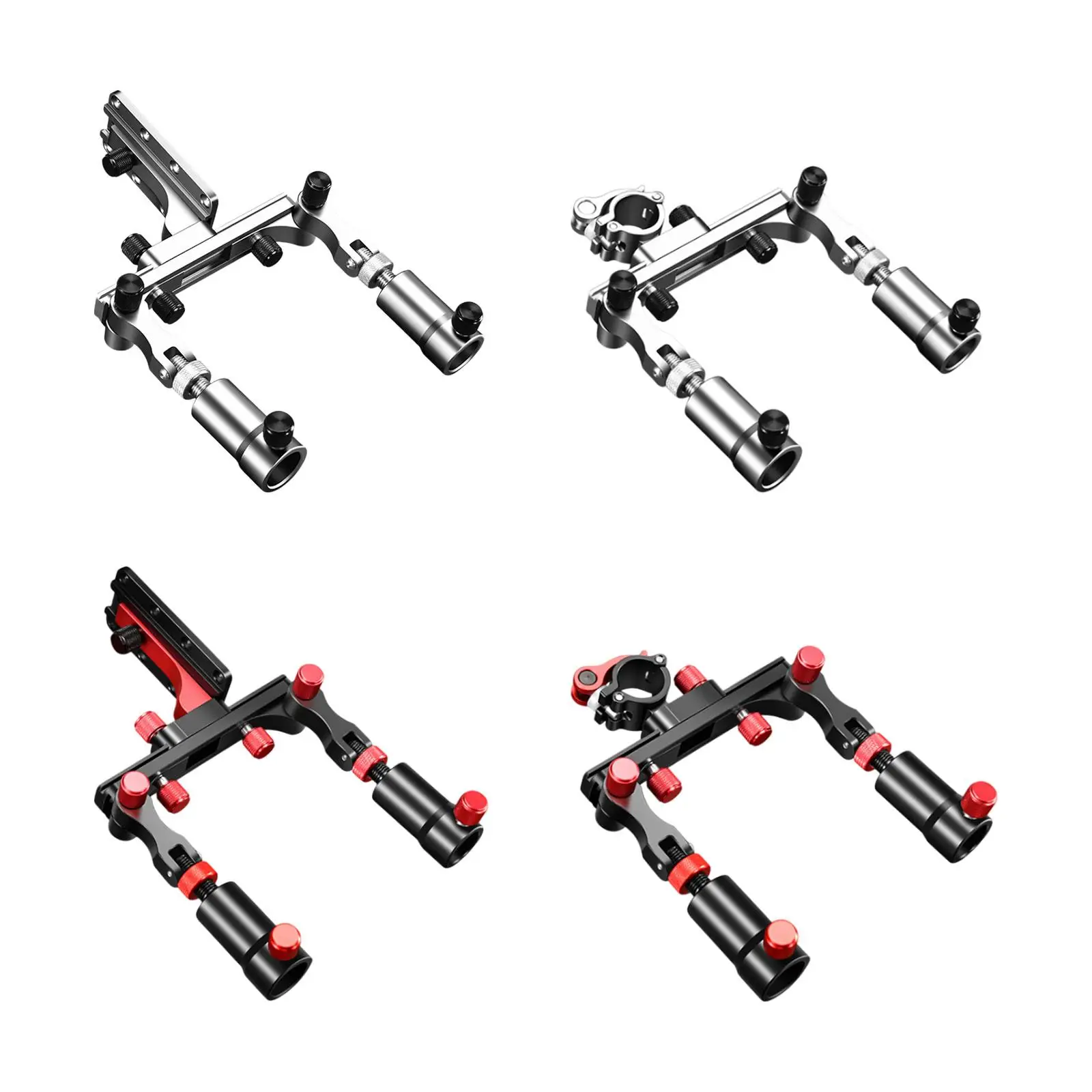 

Fishing Rod Rack Portable Aluminum Alloy Detachable 360 Degree Rotate Stable for Sea Fishing Lake Outside Activities