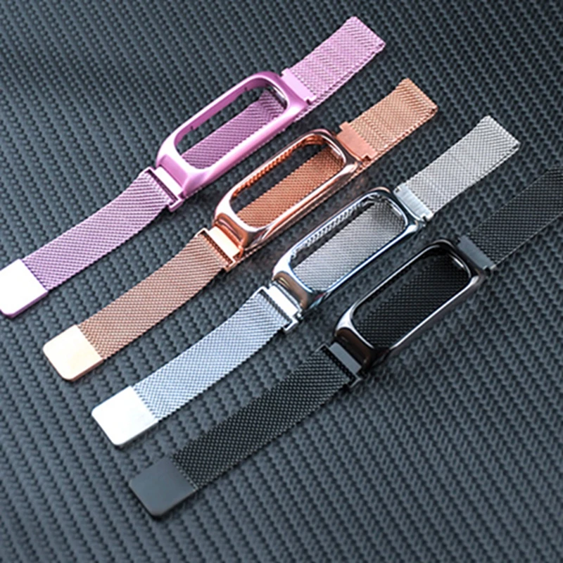 Metal Strap For Oppo Band Magnetic Wristband Stainless Steel Replacement Bracelet for Watch Free Watchband |