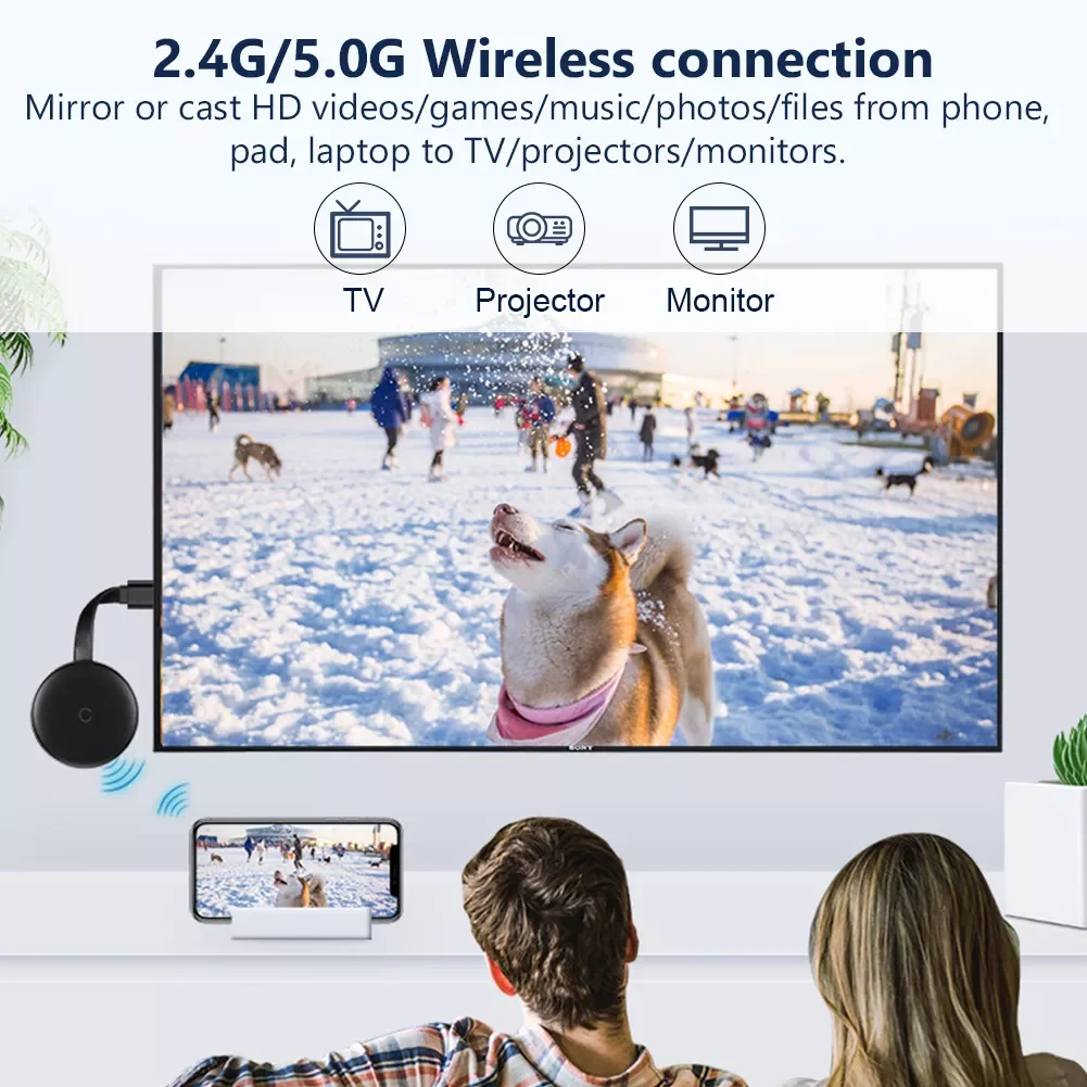 G12 HD 1080P 2 4G беспроводной Wi-Fi дисплей приемник ТВ ключ Miracast DLNA Airplay HDMI-совместимый