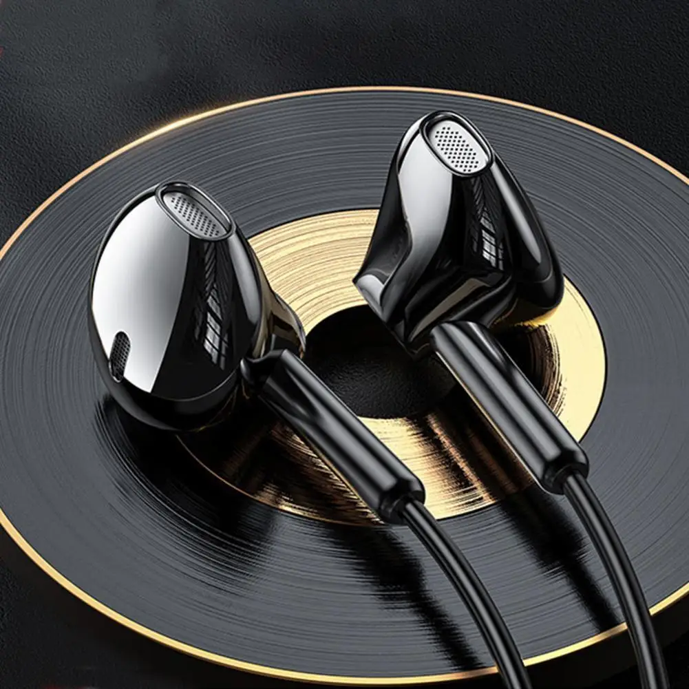 

Headsets Durable 3.5mm Heavy Bass In-ear 3.5mm Wired Earphones Wired Earbuds for Office