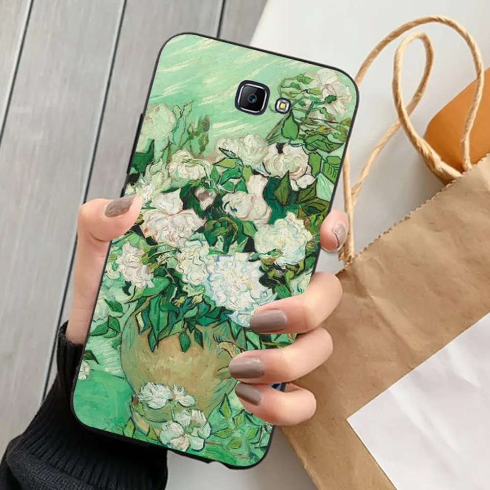 Чехол для телефона Art Van Gogh Starry Sunflower Samsung J 7 Plus 7core J7 Neo J6 Prime J4 J5 Mobile Cover