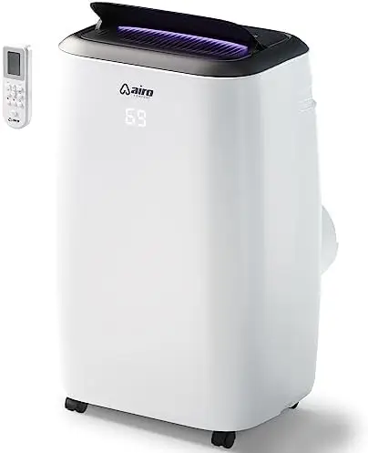 

COMFORT Portable Air Conditioner 10000 BTU for Room 450 sq. ft, Floor Standing AC Unit with Remote Control & DYI Installatio