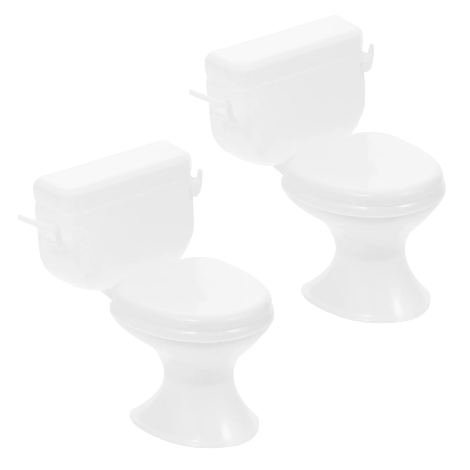 

Toiletminiature Toymini Bathroom Topper Toys Accessories House Furniture Cake Kids Cupcake Funny Gift 12 Accessory Decorations