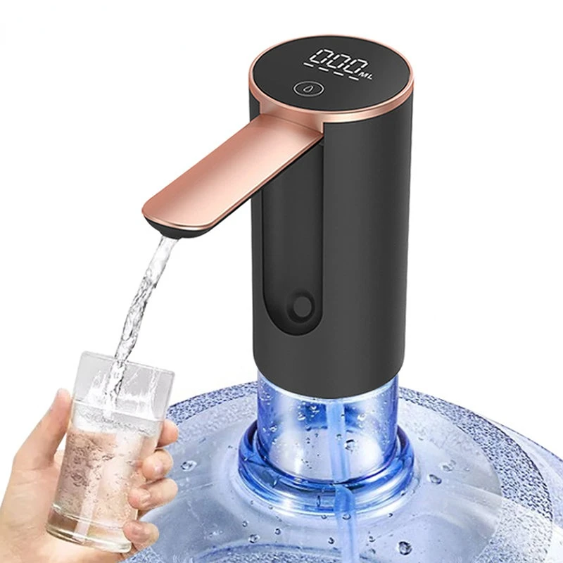 

Electric Water Bottle Pump USB Charging Automatic Bottle Pump Auto Switch Folded Drinking Pumps Foy Home Office Gallon Liters