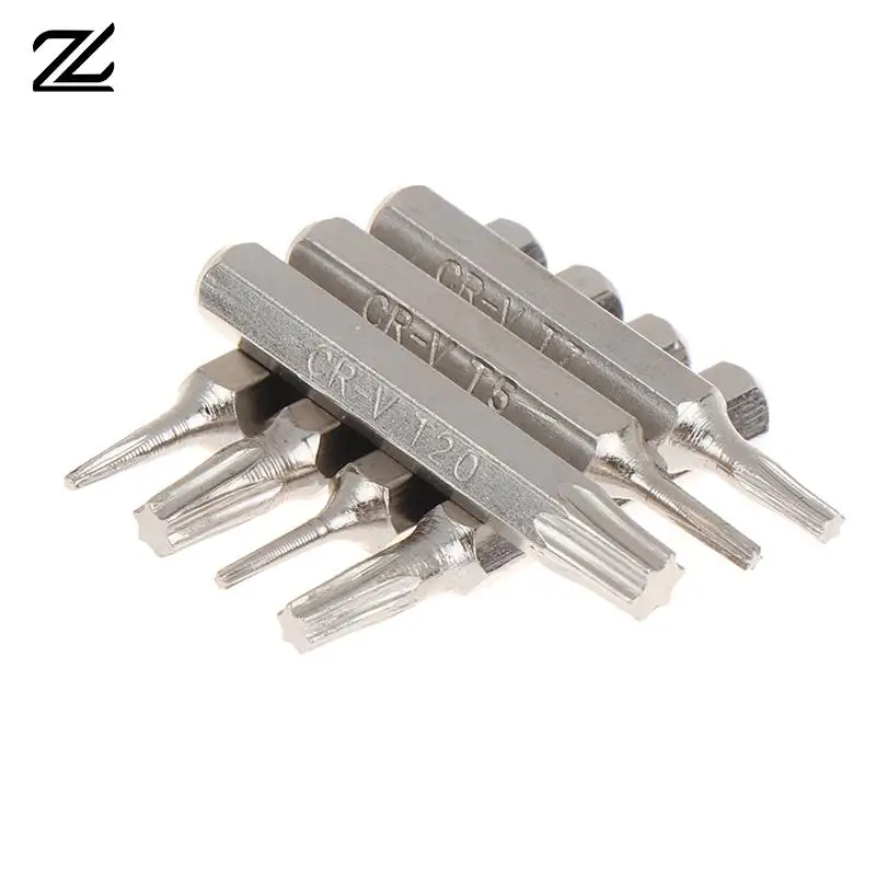 

10pcs CR-V Torx Screwdriver Bits Set T3 T4 T5 T6 T7 T8 T9 T10 T15 T20 Mobile Repair Bit Plum Blossoms Repairing Head