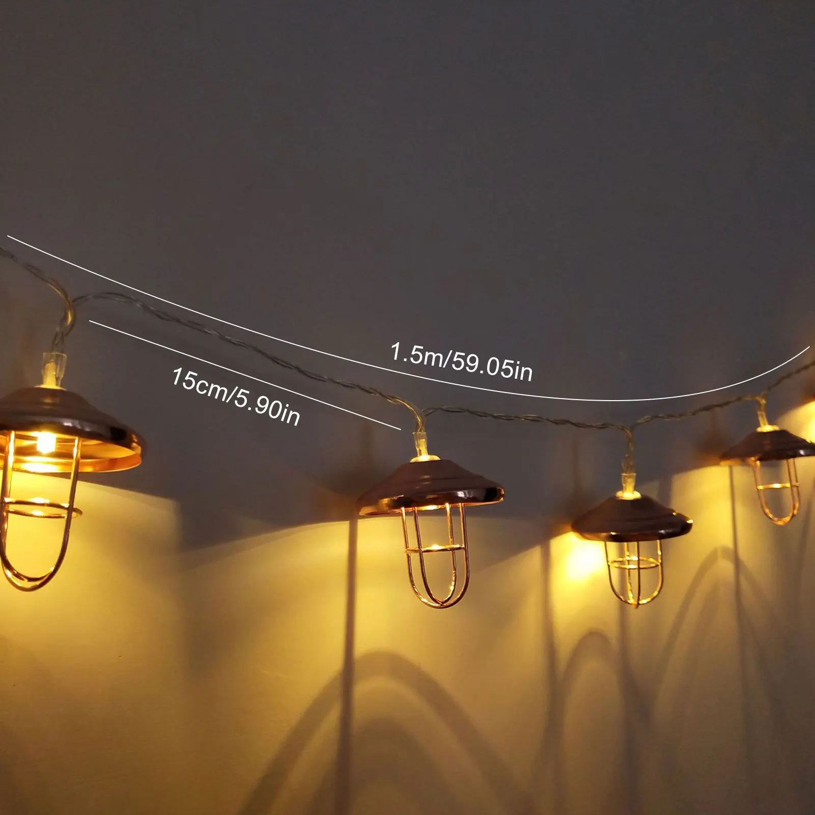 Наружная походная гирлянда для барбекю светодиодные огни внутреннего дворика