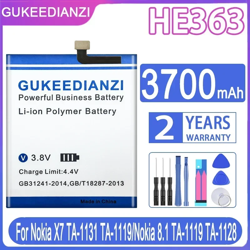 Аккумулятор для NOKIA HE319 HE342 HE321 BN-01 HE336 HE328 HE316 BV-5S Nokai X X2 2 3 1 5 6 C6 X6 7 X7 8 9