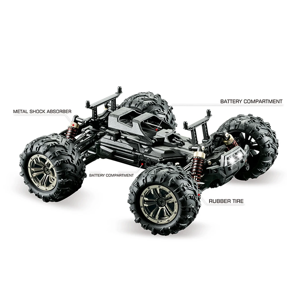 Приемник регулятора скорости ESC 45-ZJ08 для XLH Xinlehong 9145 Hosim 1/20 Monster Truck RC Автозапчасти