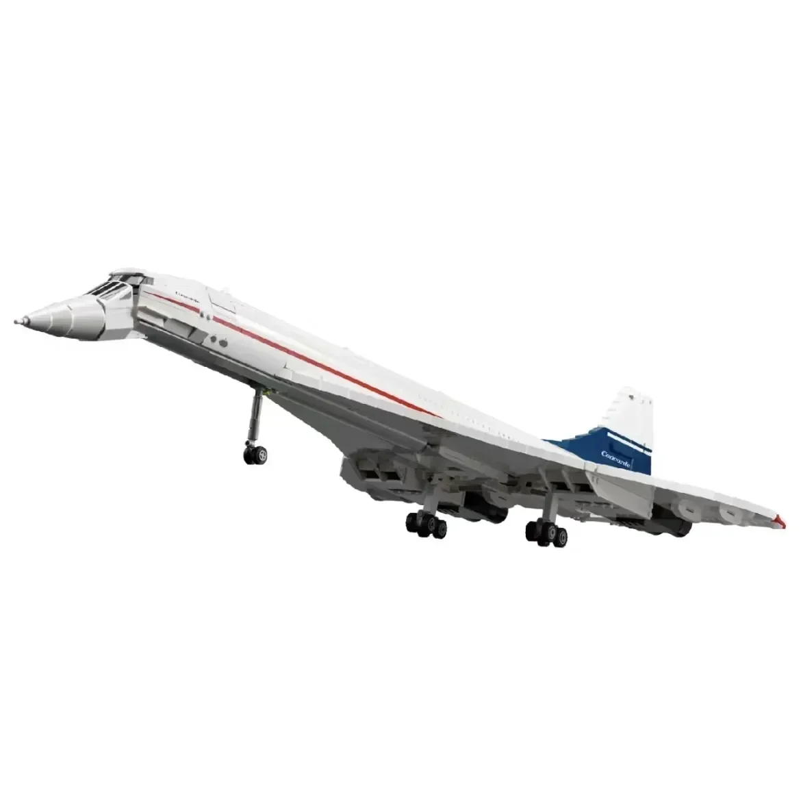 Фото 10318 Concorde Airbus строительные блоки технические 105 см модель самолета кирпич развивающие игрушки для детей рождественские подарки №5