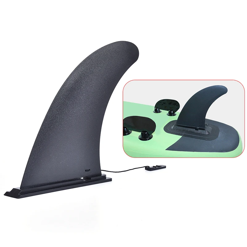 

Surf Water Wave Fin SUP Accessory Stablizer Stand Up Paddle Board Surfboard Slide-in Central Fin Side Fin Black