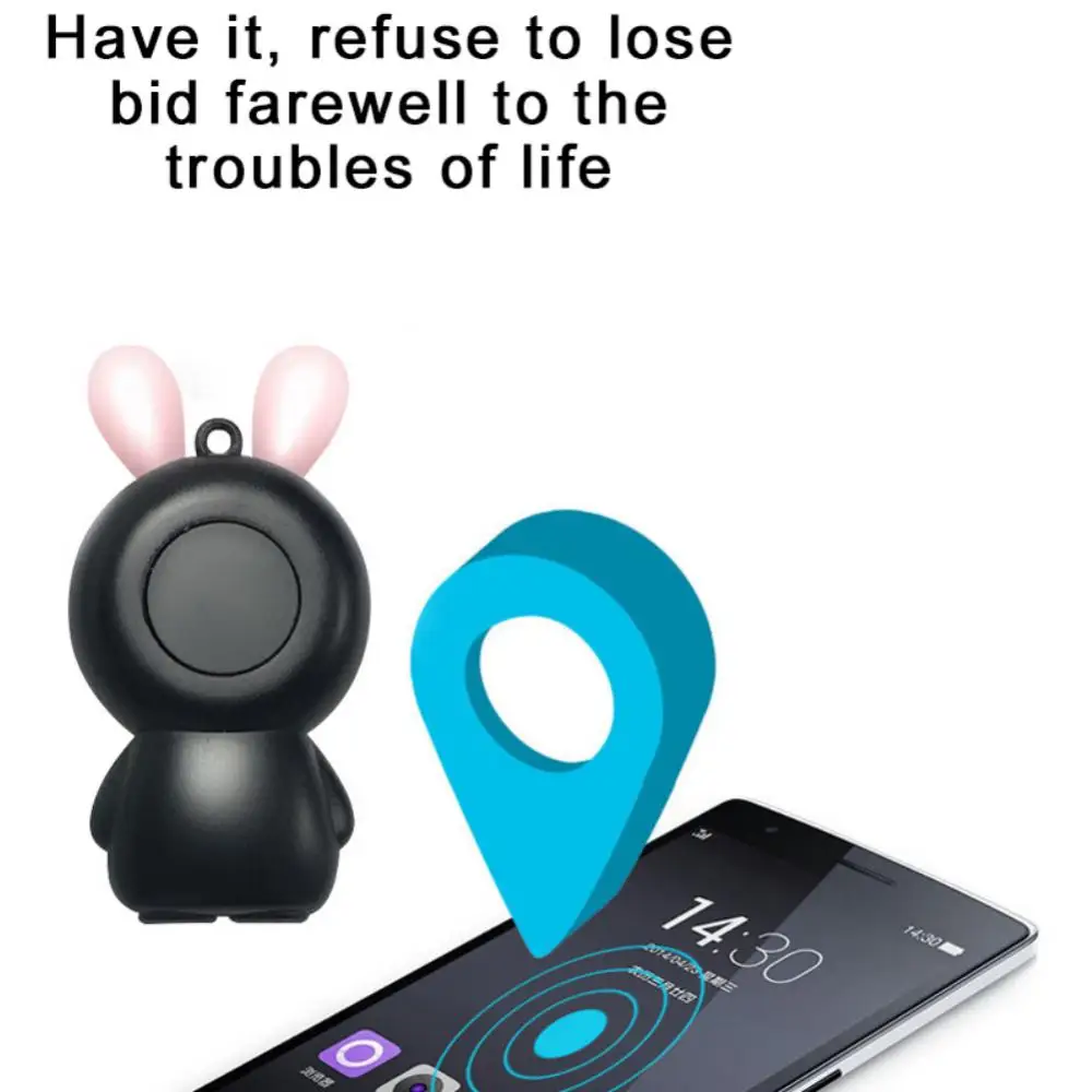 

Anti-lost Device Smart Bluetooth Bear Finder Locator Two-way Search Anti-lost Alarm For Kids Pet Elderly Mini Smart Tracker