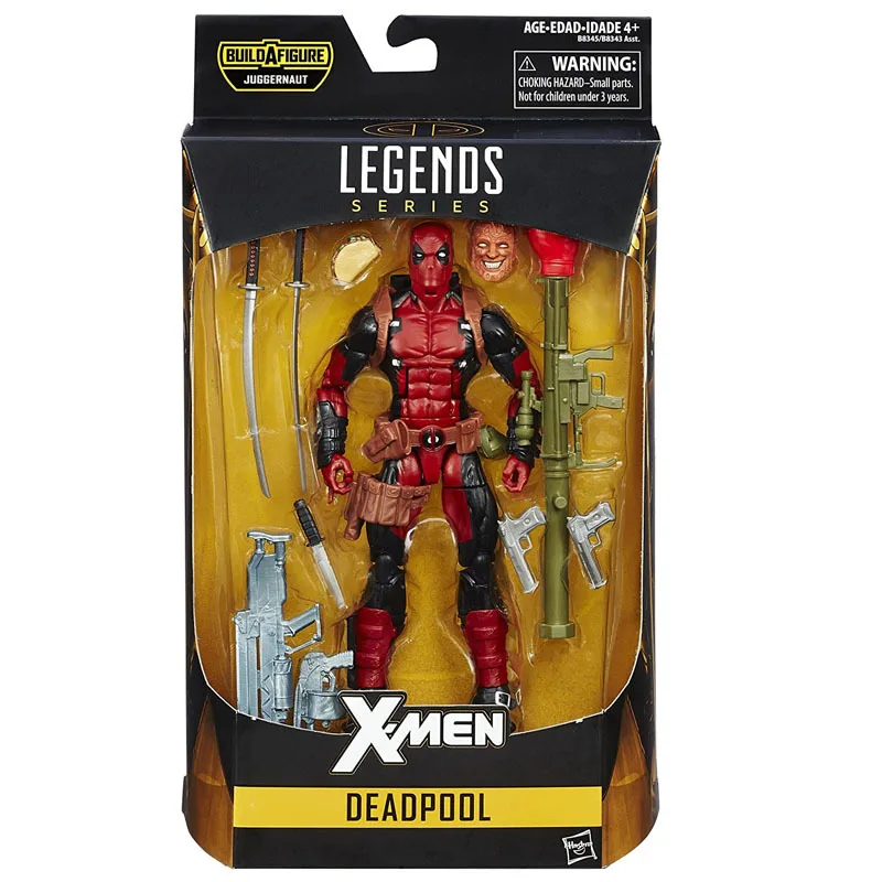 Кукла из ПВХ Дэдпул Disney X-men подвижная статуя супергероя с оружием игрушка сделай