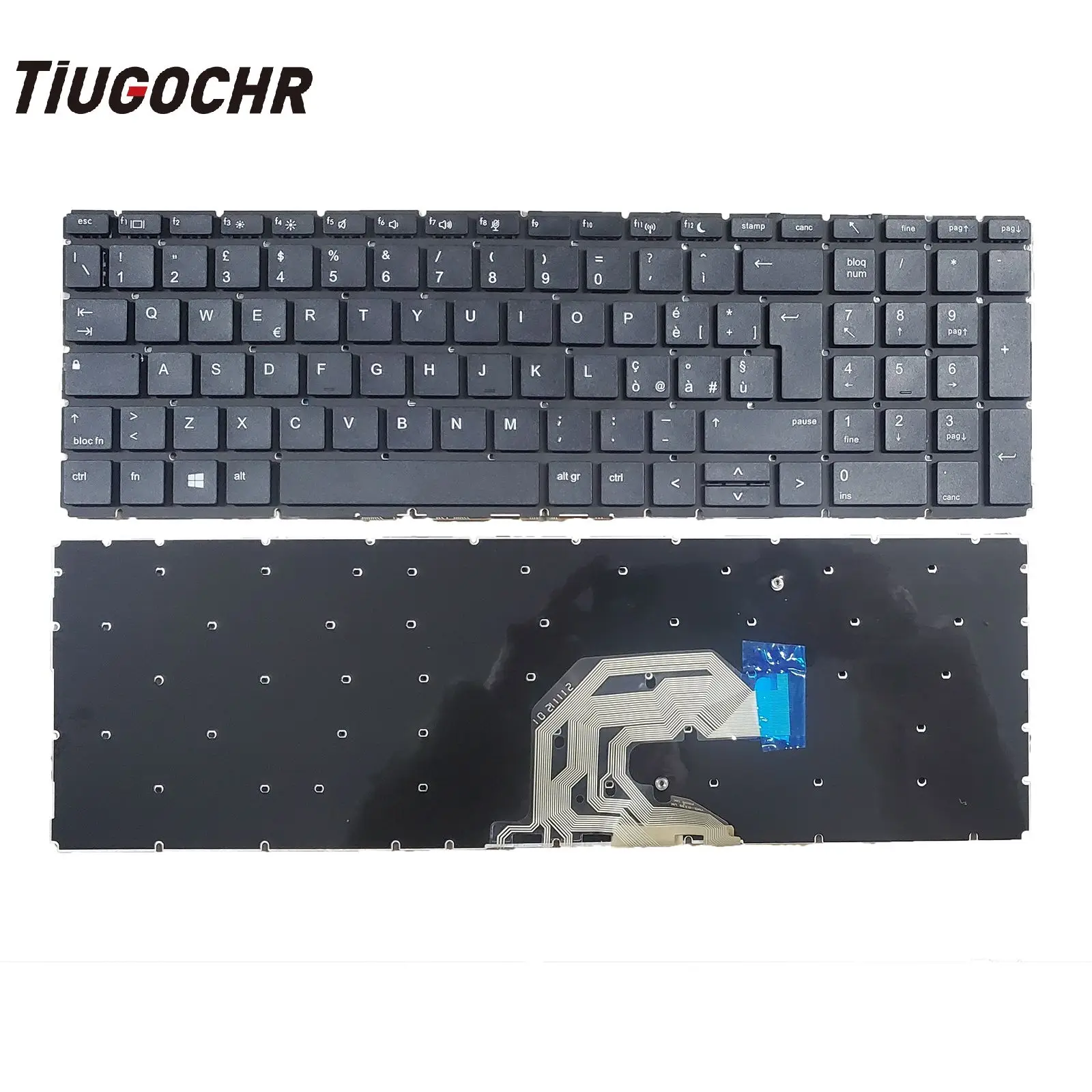 

Черная клавиатура для ноутбука HP ProBook 450 G6 450 G7 455 G6 455 G7 IT