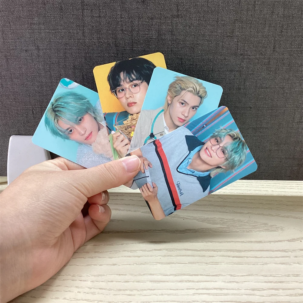 10 шт./компл. Kpop Boy Group KUN yangyang фото маленькая карта ЛОМО-карта HD печать для мальчиков