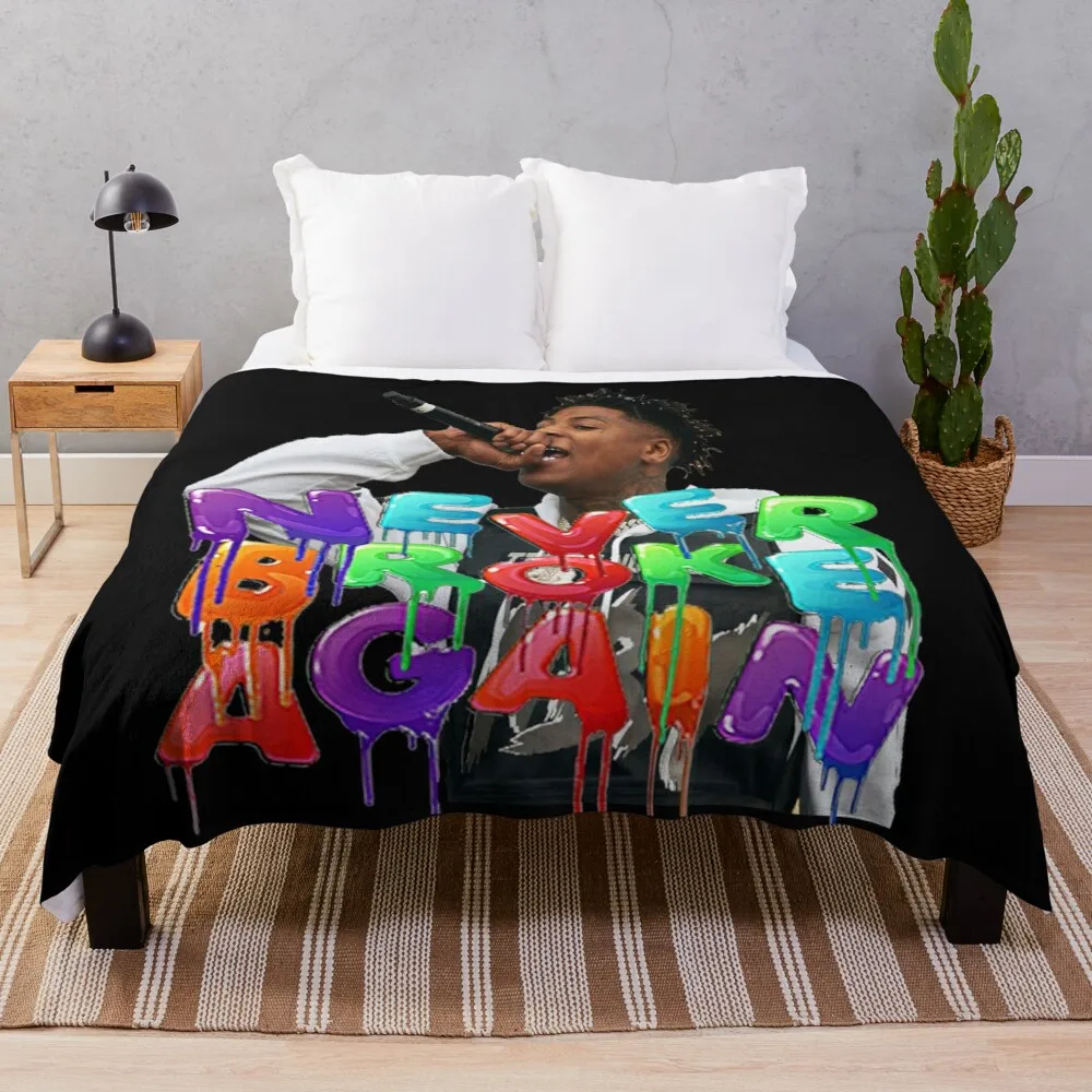 

Youngboy Never Broke Again Throw Blanket Sofa Blankets