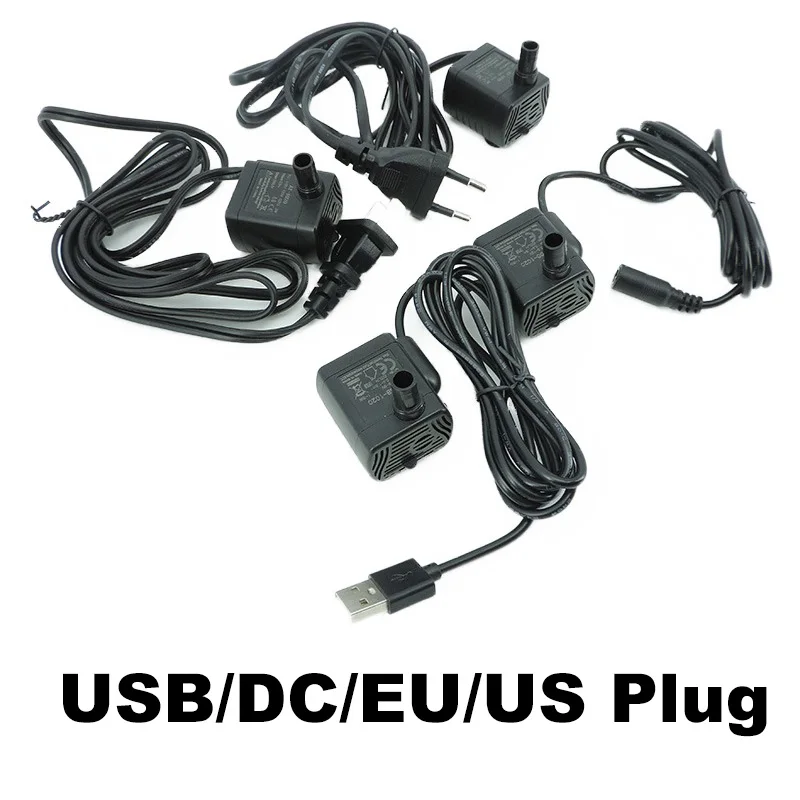 

Бесщеточный Водяной мини-насос постоянного тока USB 5 12 в 5-10 Вт 250-400 л/ч