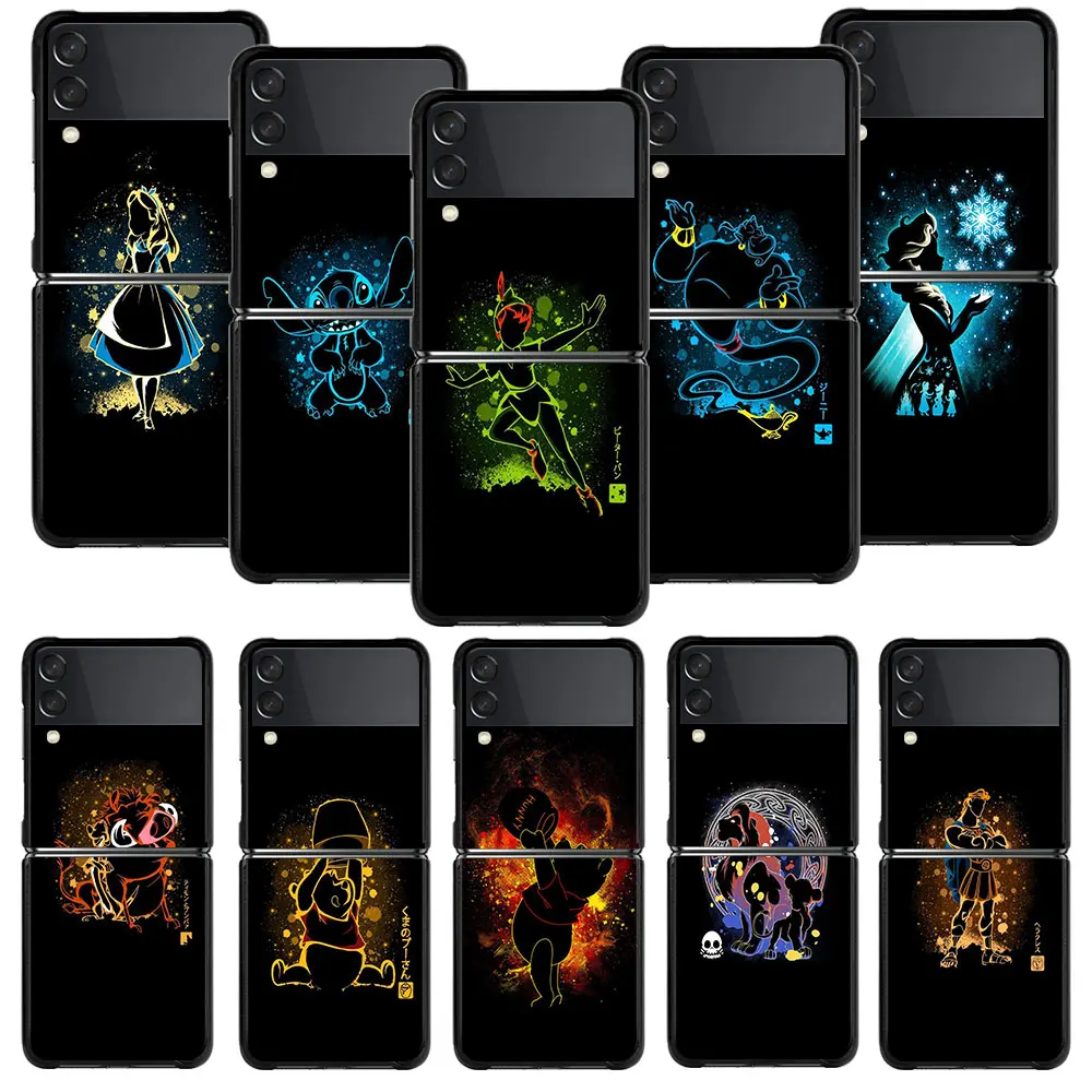 

Phone Cover PC For Samsung ZFlip Flip Z Flip3 5G ZFlip3 Hard Celulares Disney cartoon characters