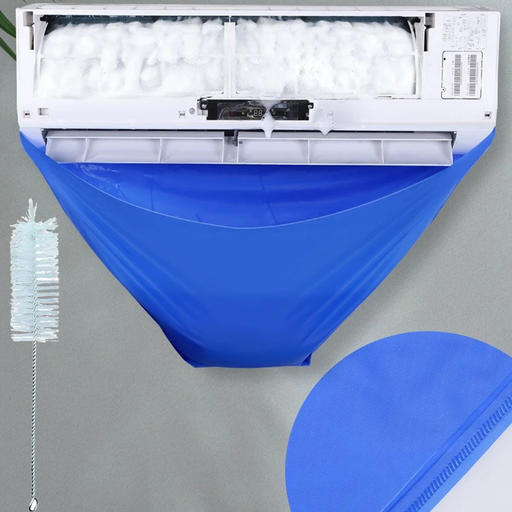 

Air Conditioner Cleaning Cover Air Conditioner Cleaning Water Receiving Bag With Pipe Waterproof Air Conditioner Cleaning Tool