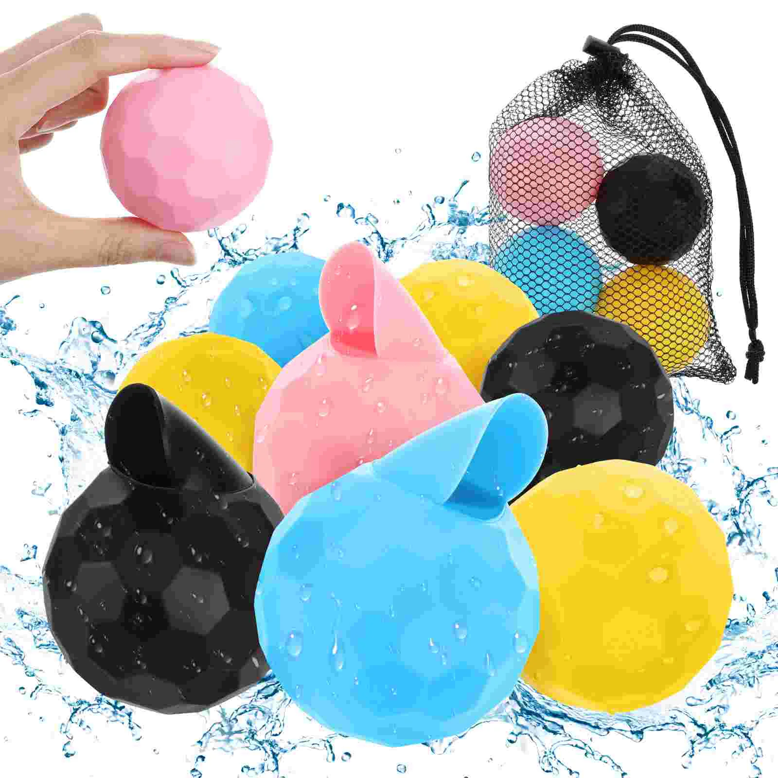 

24 Pcs Water Game Balls Game Beach Filling Party Favors Silica Gel Toys Child