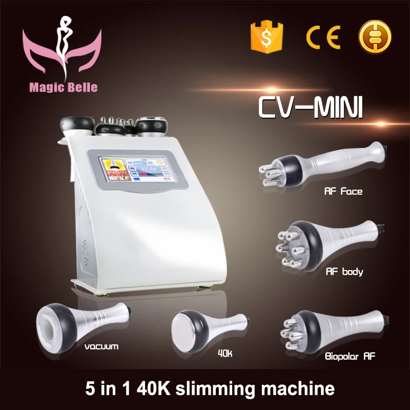 

40K Cavitation Multipolar RF Vacuum Skin Rejuvenation Tightening Device