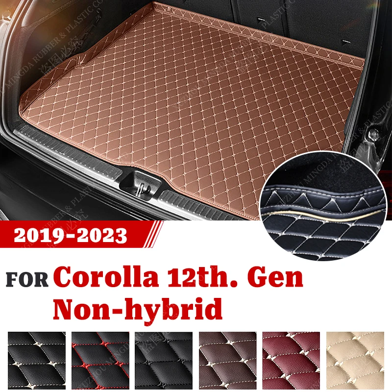 

Коврик для багажника автомобиля для Toyota Corolla, не гибридный, 2019, 2020, 2021, 2020, 2022, 2023, аксессуары для автомобиля на заказ, украшение интерьера автомобиля