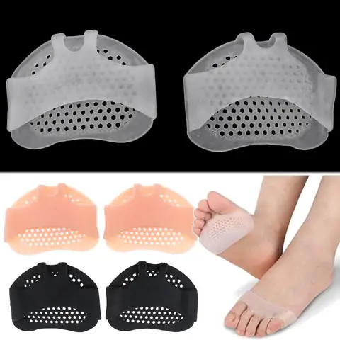 6 пар резиновых силиконовых гелевых шариков для подушечек для ног, стельки для плюсневых стельок