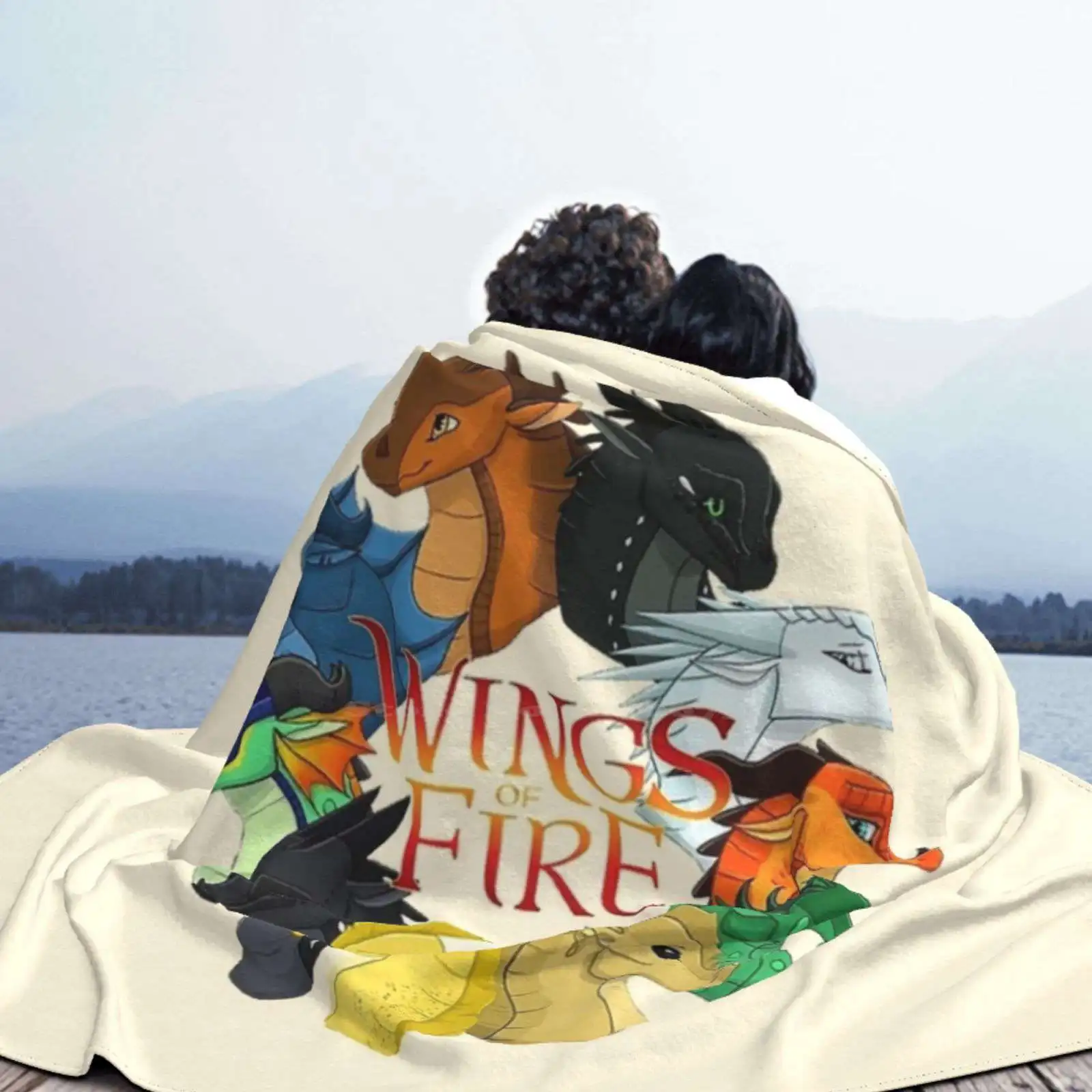 Of Fire All Dragon Низкая цена Новая новинка с принтом Модное мягкое теплое одеяло Wings Wof