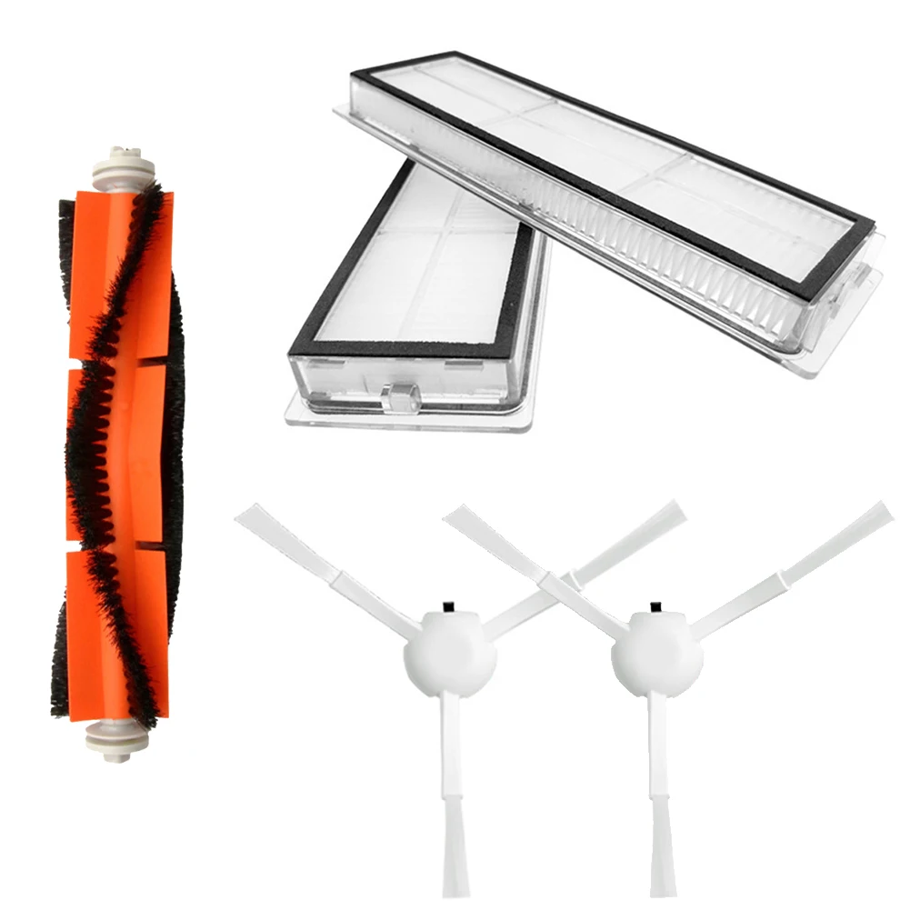 

For B101CN All-In-One Vacuum Cleaner Roller Brush Side Brush Filter Set Robot Vacuum Cleaner Accessories Household Cleaning Tool