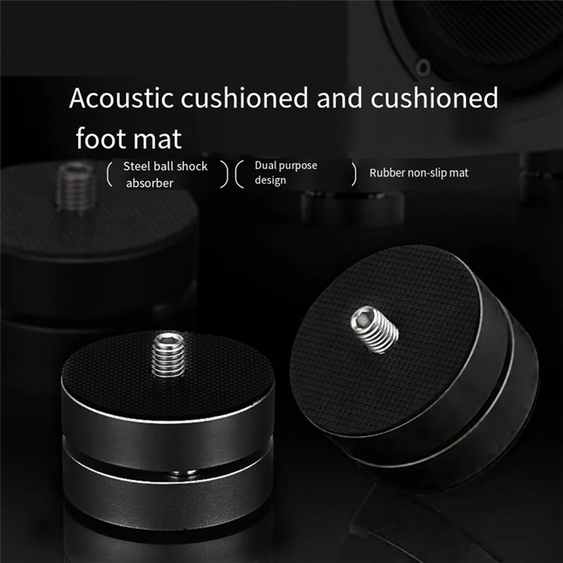 Фото Превосходный динамик Hi-Fi, амортизирующая подставка для ногтей, усилитель для ног, аудиотрубка, подставка для проигрывателя компакт-дисков, нескользящая амортизирующая подставка для ног №3