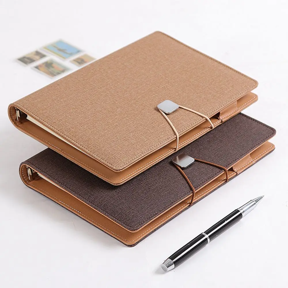 

School Office Supplies Stationery Note Book A5 Planner Cloth Notepad High-end Notebook Spiral Notebooks Cloth Note Book