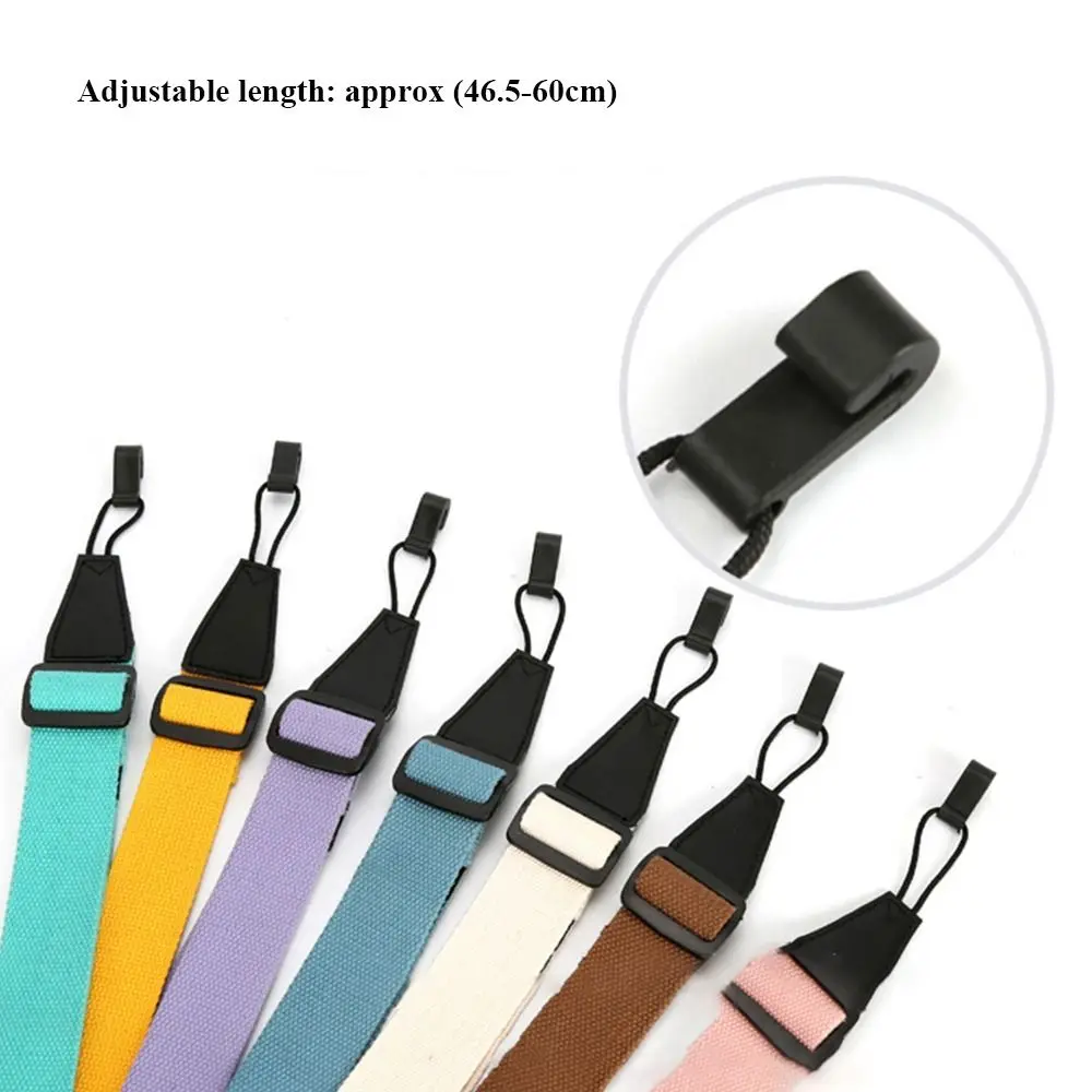 Hot sale Hang Neck Sling With Hook Nylon Musical Instrument Straps Guitar Accessories Adjustable Belt Ukulele Strap images - 6