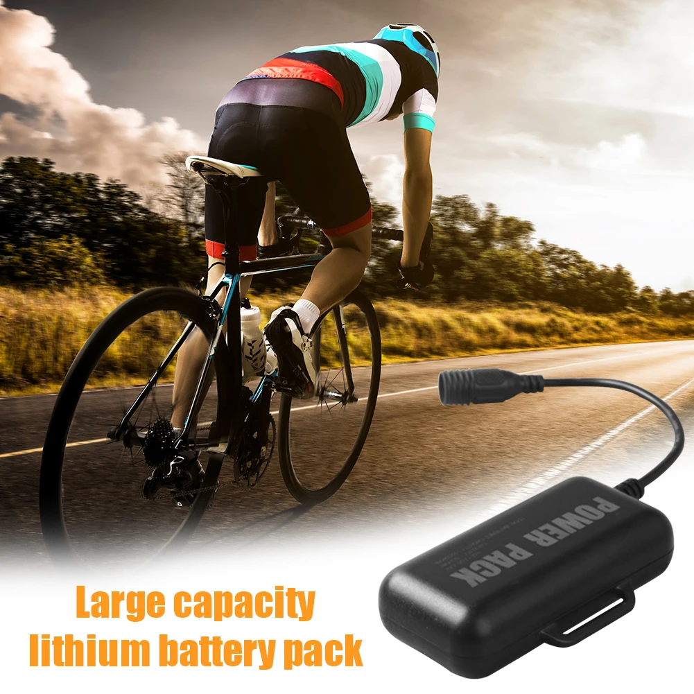 

Bike Headlights Lithium Battery Portable Waterproof Super Capacity Waterproof Cycling Elements for Mount Bicycle