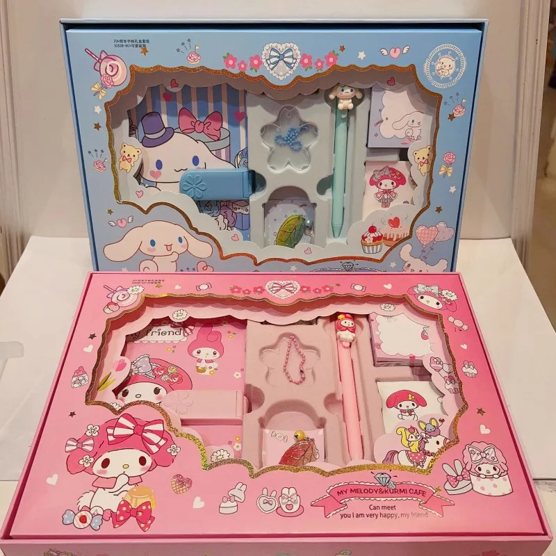 Набор Канцелярских Принадлежностей Sanrio Kuromi С Мини-ручкой Для Блокнота My Melody &amp