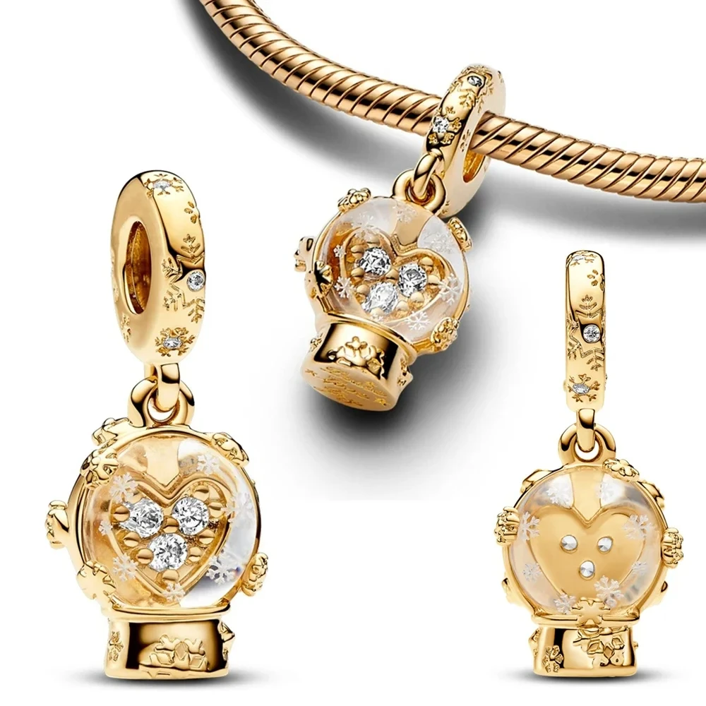 Лидер продаж 2024 подвеска из серии Disney Дональд Дак подходит для браслета Пандоры