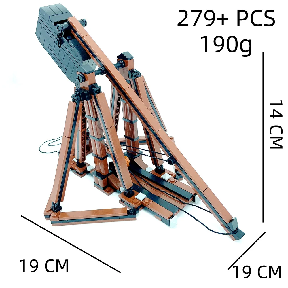 Конструктор MOC средневековое оружие катапульта аркапа древнее военное сцена