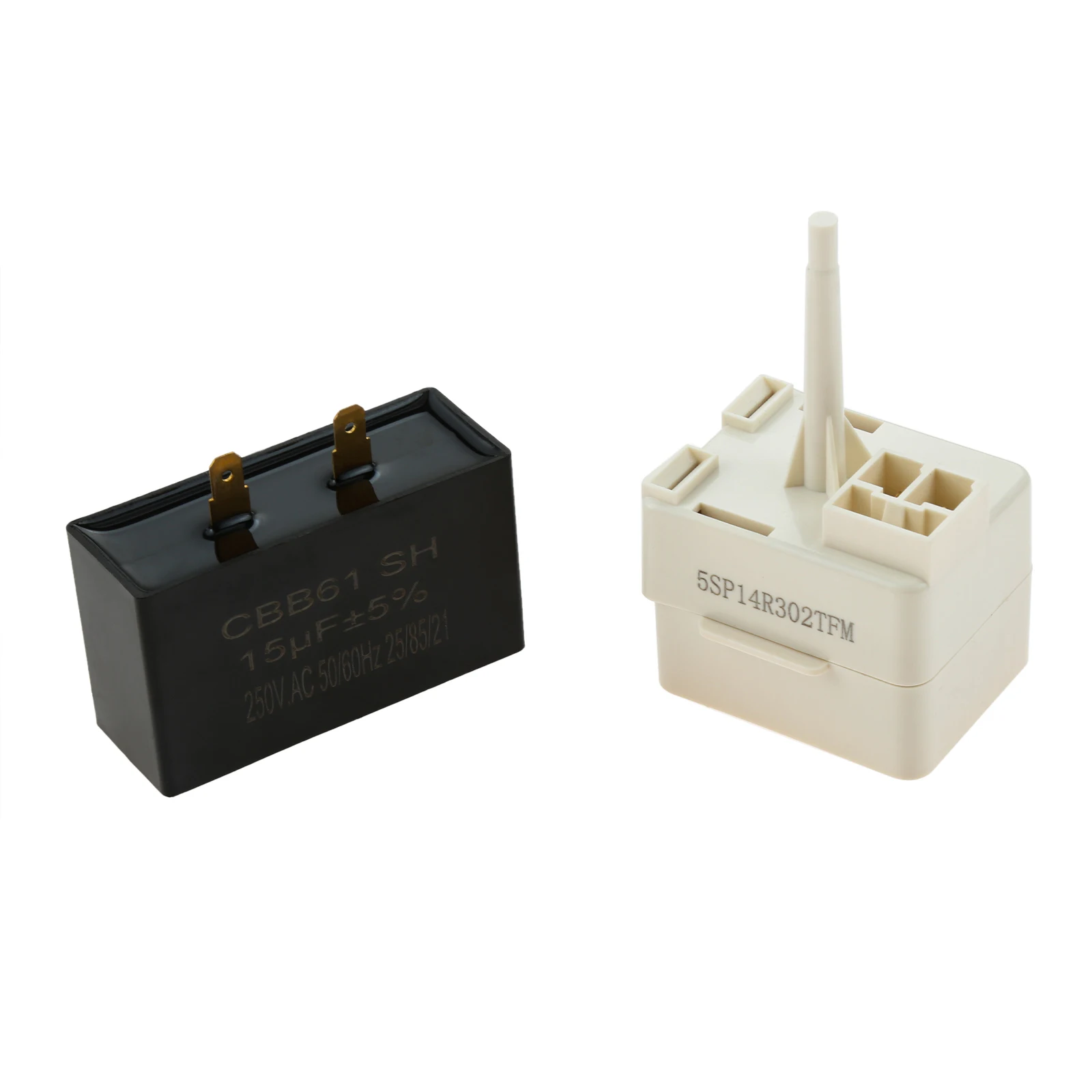 Start Relay And Capacitor Fit For Whirlpool, Kenmore, Jenn Air Maytag Replacement Part # 67003186 67003764