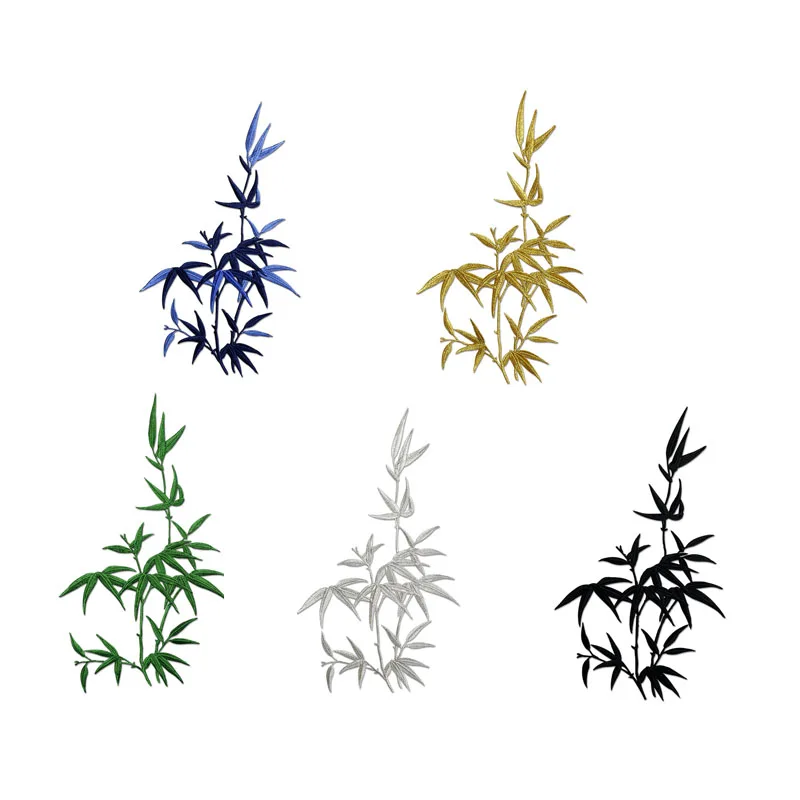 Большие и маленькие вышитые нашивки с помощью декоративной подкладки из