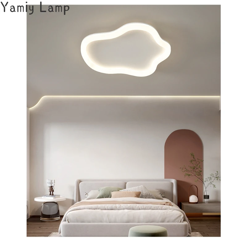 

Светильник для потолка, лампа для освещения дома, Скандинавская Современная кремовая лампа для украшения гостиной, спальни